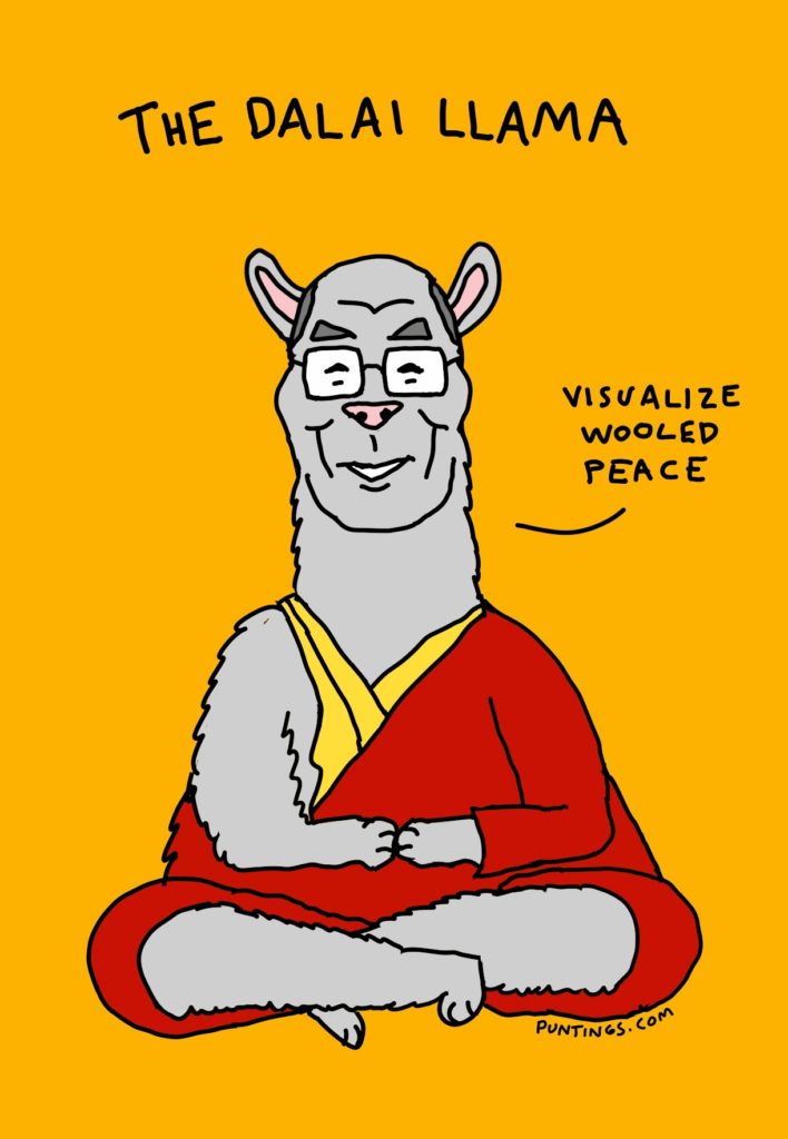 The Dalai Llama Punting