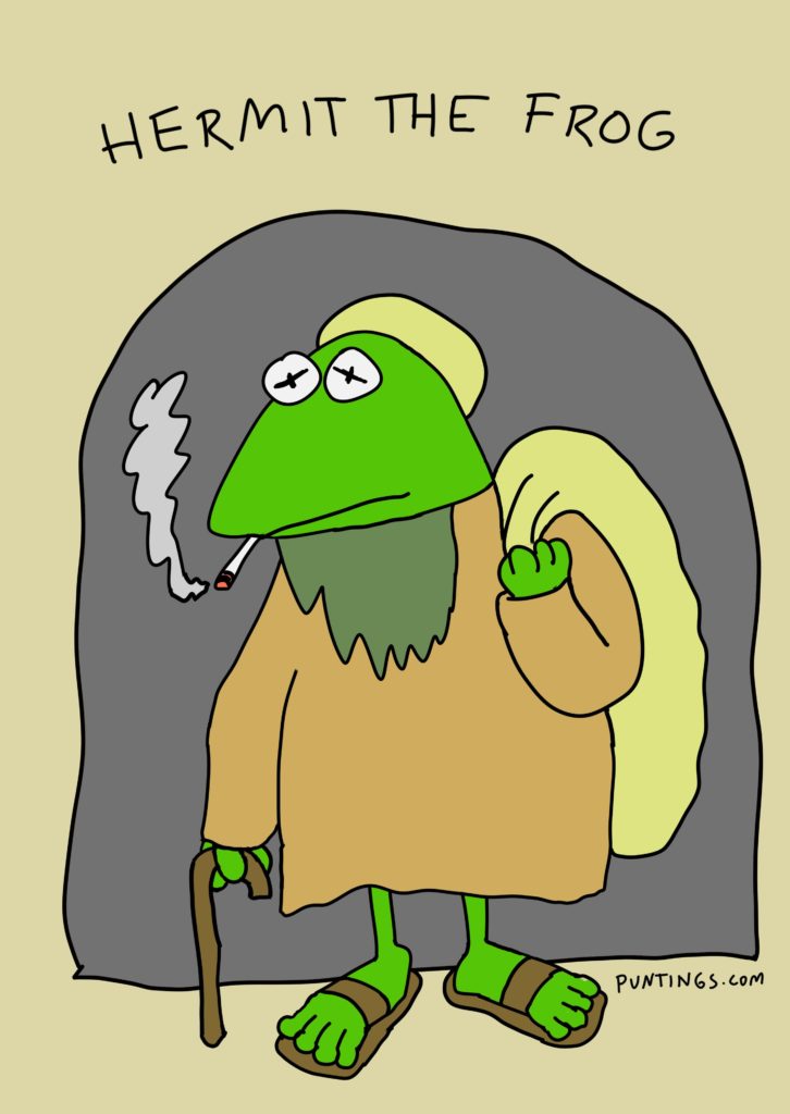 Hermit the Frog by Oliver Benjamin